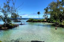 Hilo highlights, waterfalls and beaches, private, costum Tour