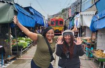 Private Tour to Railway Market and Damnoen Saduak Floating Market
