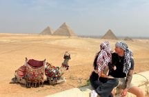  VIP Giza Pyramids, Sphinx, Lunch, Camel Ride & inside pyramid
