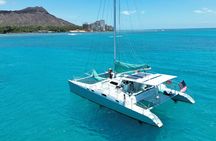 Private Catamaran Charter in Waikiki (1-6 Guests)