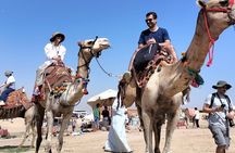 Giza Pyramids and Sphinx with Camel Ride