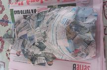 3 Hours Art Creation: Papier-mâché in the Studio in Pietrasanta