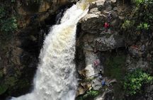 Highest Zipline + Giant Waterfall hike & climbing Private Tour