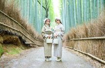 Self Guided Tour with Kimono Experience in Kyoto 