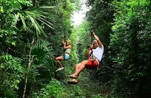 Horseback Riding and Zipline Jungle Adventure