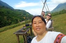 Sapa Trekking / Hiking through Sapa Valley with native Hmong
