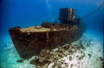 Clear Boat Adventure to Shipwrecks and Snorkel
