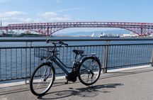 Half day Osaka Bay Area Cycling with E-Assist Bicycle Tour 