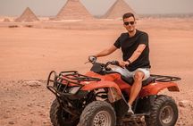 1 Hour ATV Quad Bike Private Tour around Giza Pyramids