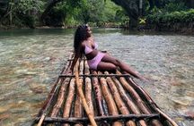 Bamboo Rafting and Limestone Massage in Montego Bay, Jamaica