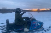 1 Hour Snowmobile Tour in Fairbanks Alaska