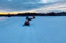 1 Hour Snowmobile Tour in Fairbanks Alaska