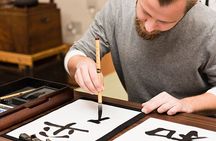 Calligraphy Workshop in Namba, Dotonbori