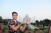 From Delhi: Sunrise Taj Mahal Tour With Elephant Conservation