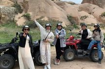 Capadocia atv tour through fairy chimneys and love valley