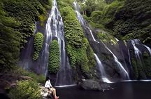 Bali Full-Day Hidden Hills, Twin Waterfalls and Hot Spring Tour