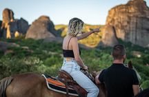 Mystical Sunset Horseback Ride in Meteora: 1-Hour Adventure