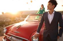 Private Vintage Car Tour in Cappadocia with Balloon View