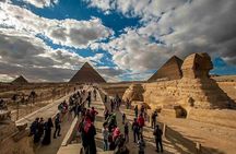 Grand Egyptian Museum And Great Pyramid of Giza