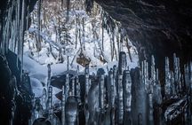 Bamboo Ice Cave Snowshoeing Tour in Noboribetsu