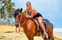  Sunset beach Horseback riding in Macao Beach 