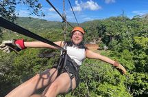 Monkey/Sloth Park + Zipline And City Tour In Roatan