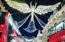 London Christmas Lights Private Guided Taxi Tour