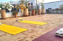 Fez Yoga class at Palais bab sahra 