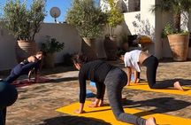 Fez Yoga class at Palais bab sahra 