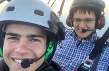 Paraglider flight with a certified instructor