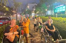 Private Street Food Discovery by Cyclo at Night in Ho Chi Minh