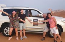 Dubai Desert Safari With Sandboarding & Camel Riding 