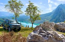  Hike on Gamti Mt & Bovilla Lake from Tirana on Luxe Land Rover
