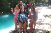 Kennedy's Horseback riding, Blue Hole and Secret Falls from Montego Bay