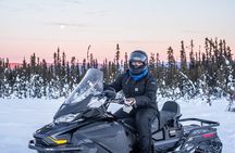 1 Hour Snowmobile Adventure in Boreal Forest