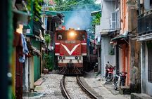 Walking Street Food Tour in Hanoi and Train Street