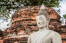 Tour in Maeklong Railway, Floating Market and Ayutthaya 