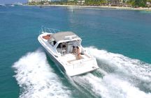 Yacht experience in Cancun: cruise, swim and sunset views 