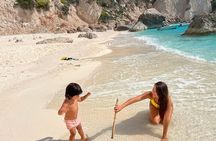 Zakynthos Private Cruise to Turtle Island, Keri Caves & Mizithres