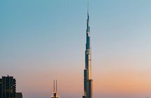 Dubai View From Burj Khalifa in Floor 124-125 and Lunch or Dinner