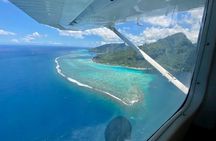 Tahiti:Full Day tour with private jet (Piper)