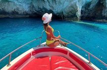 Zante Boat Rental to Turtle Island, Keri Caves & Mizithres Beach