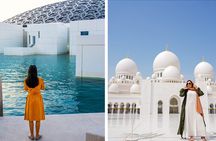 From Dubai: Abu Dhabi Day Tour with Grand Mosque & Louvre Museum 