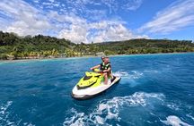 2-hour discovery by jetski in the lagoon of Raiatea and Taha'a