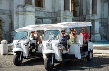 Private Electric Tuktuk Tour of Rome with Prosecco and Pickup