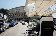 Private Electric Tuktuk Tour of Rome with Prosecco and Pickup