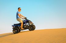 Abu Dhabi Evening Desert Safari - Private car Dune bashing & BBQ