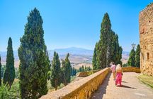 Full Day Tour to Val d'Orcia and Gladiator's Fields with Wines