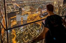 Dubai View From Burj Khalifa in Floor 124-125 and Lunch or Dinner