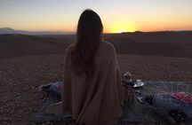 From Marrakesh: Agafay Desert Sunset, Camel Ride, and Dinner